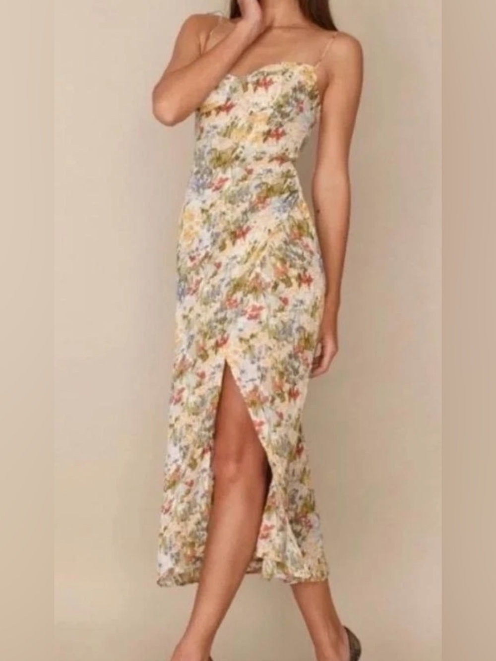 Reformation Kourtney Dress in the 'Countryside' floral print Women’s Size 0